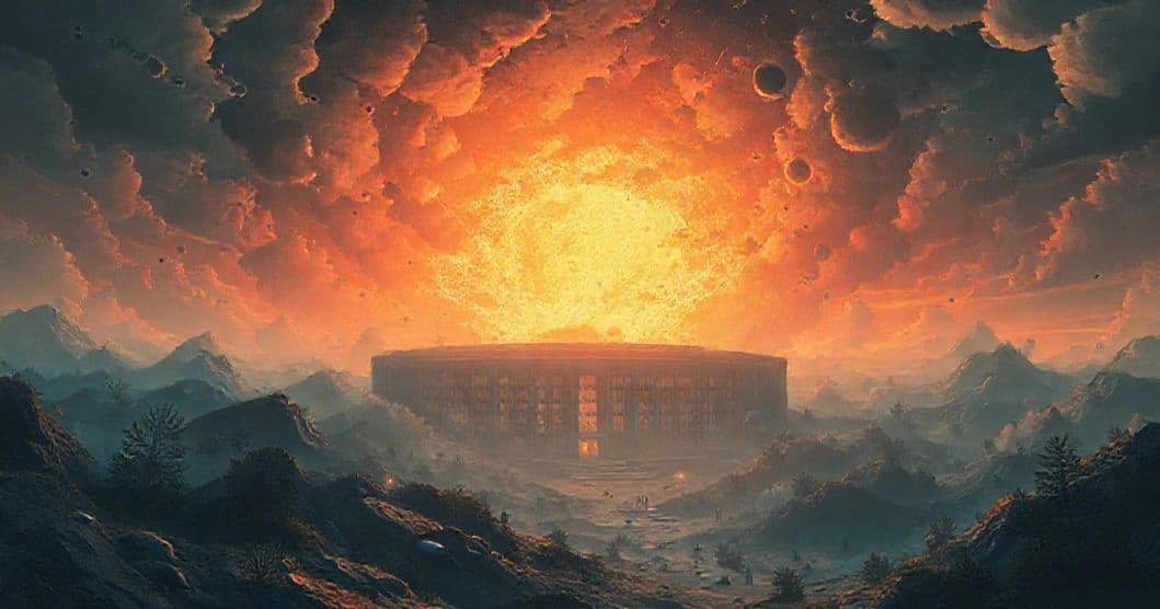 Featured image for The Exploding Sun, Library, and Lingering Symptoms: A Dream of Uncertainty and Survival