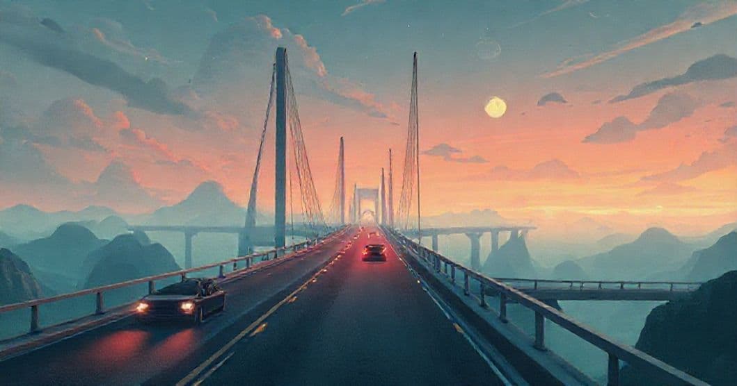 Featured image for Navigating Life’s Uncertain Bridges: A Dream Analysis of Driving on Freaky Structures