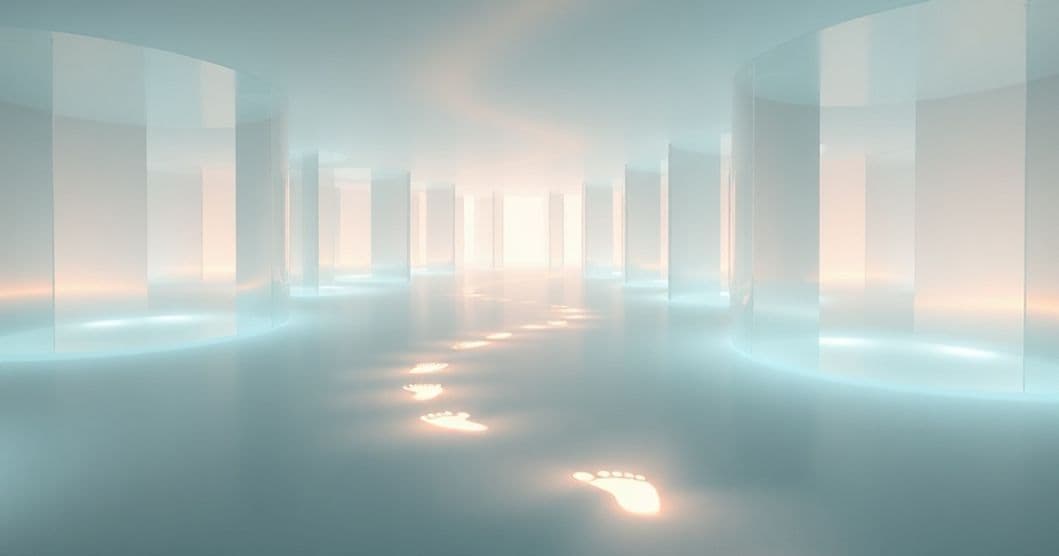 Featured image for Mirror Footprints & Looking Chambers: Decoding Dreams of Self-Reflection
