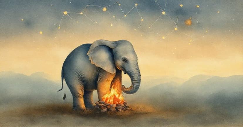 Featured image for Elephants in Dreams: Cradling Embers, Celestial Hums, and the Subconscious Language of Protection