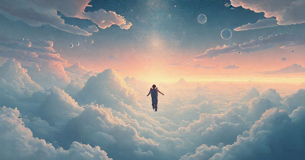 Featured image for The Weightless Self: Interpreting Recurring Floating Dreams and Lucid Awareness