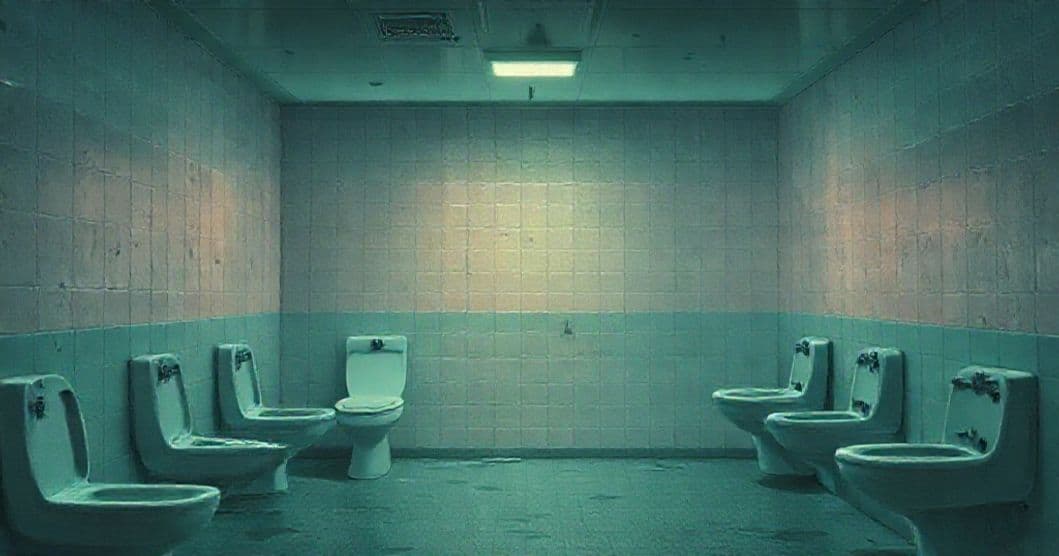 Featured image for The Uncanny Public Bathroom: A Dream of Privacy, Contamination, and Exposure