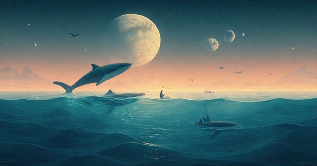 Featured image for Navigating the Dreamscape: Whales, Moons, and the Liquid Boundaries of the Unconscious