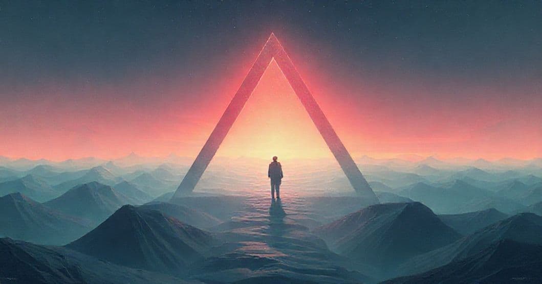 Featured image for Navigating the Triangular Veil: Decoding a Surreal Dream of Boundaries and Disorientation