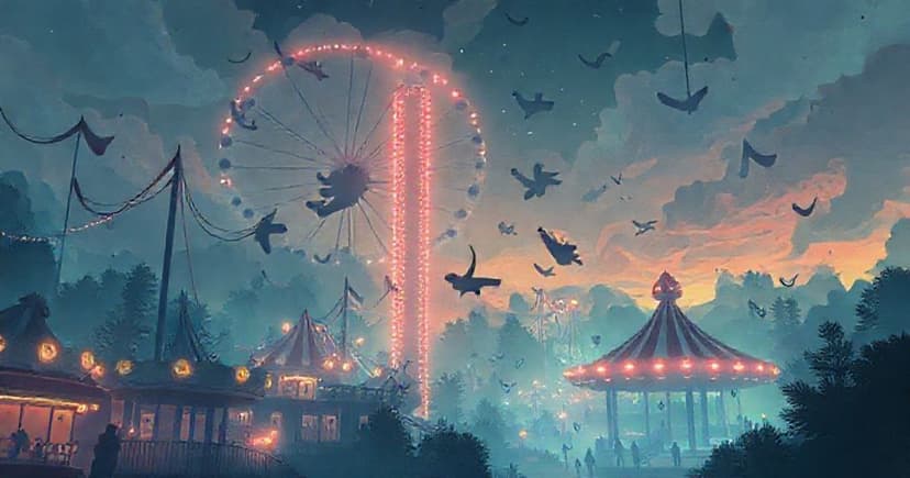 Featured image for The Amusement Park of Control: A Dream of Falling, Guidance, and Half-Waking