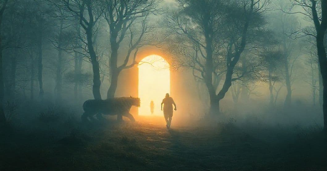 Featured image for Chasing Tigers in Dreams: What Doorways and Echoes Reveal About Your Inner World