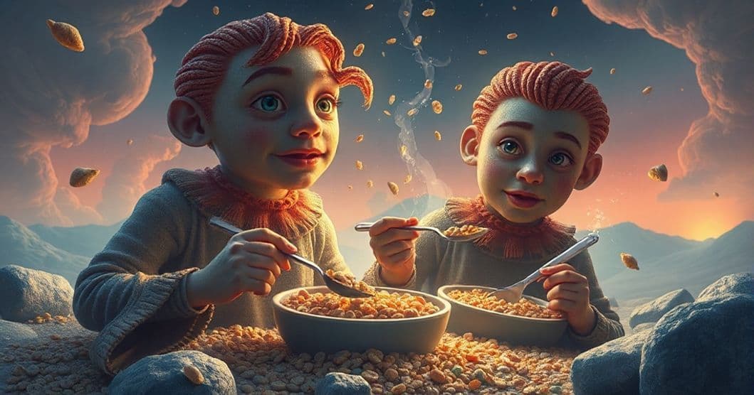 Featured image for Nipple-Twisting Cereal Warriors: A Surreal Melatonin Dream Analysis