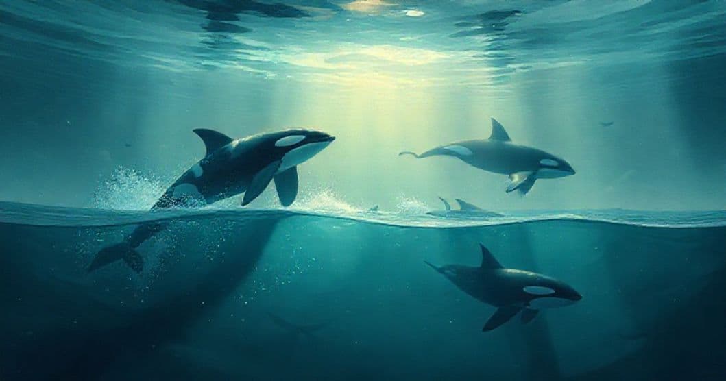 Featured image for Navigating the Depths: The Dream of Orcas, Control, and Transformation