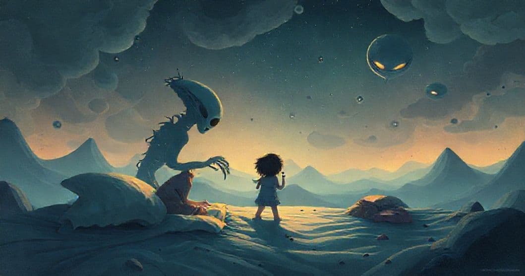 Featured image for The Alien Encounter of Childhood: Unpacking Fears Through Earliest Dreams