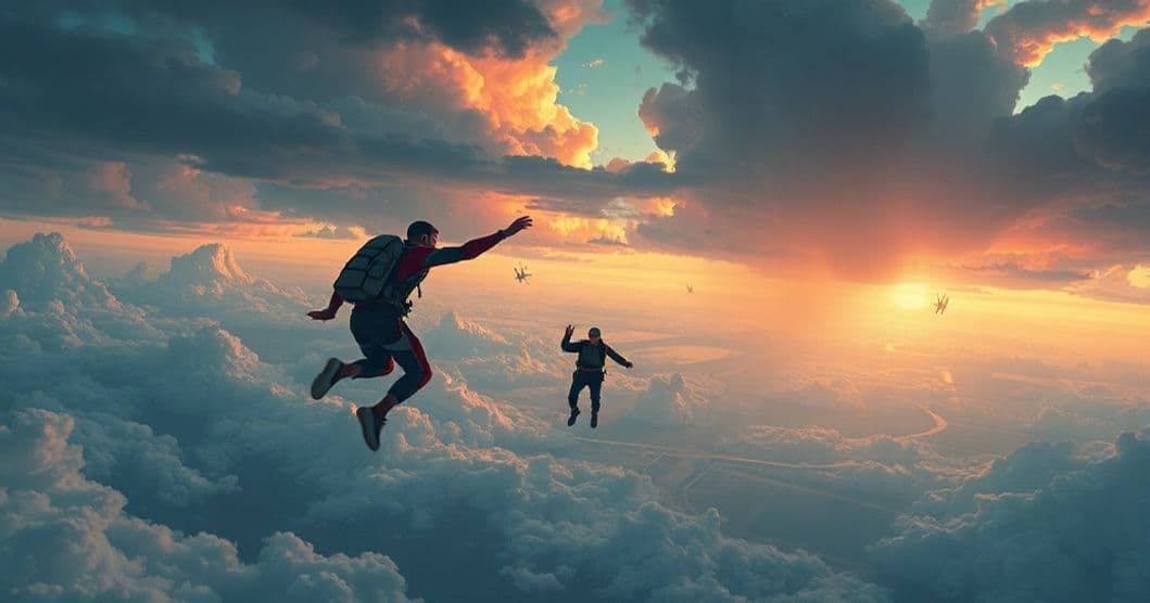 Featured image for Navigating Chaos: The Symbolism of a Skydiving Nightmare