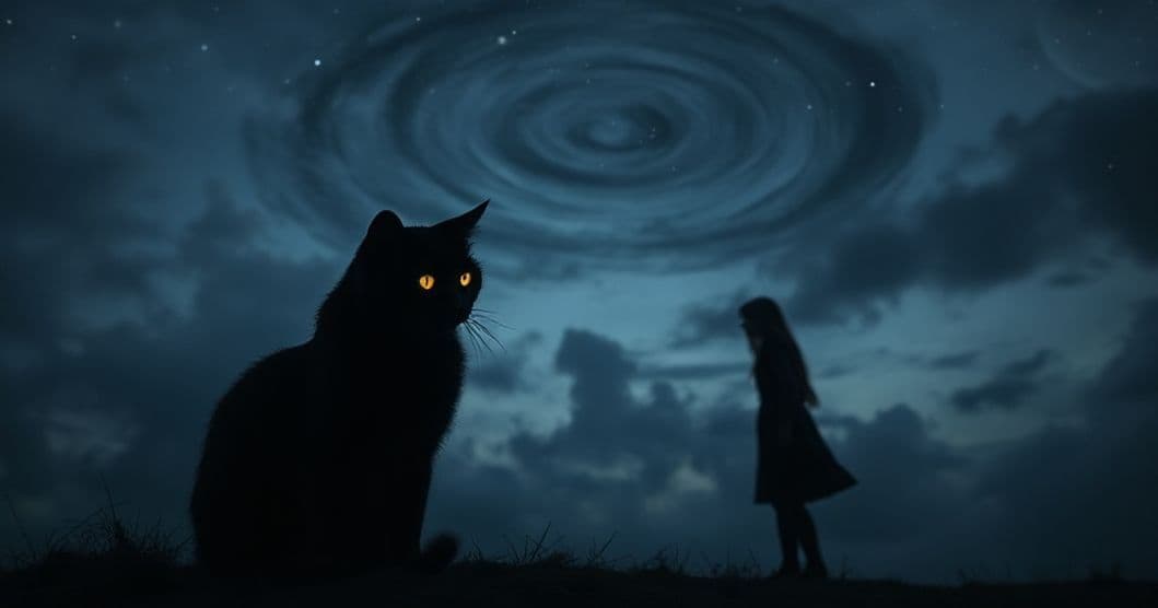 Featured image for Whispers Between You and the Black Cat: Decoding Dreams of Nighttime Encounters