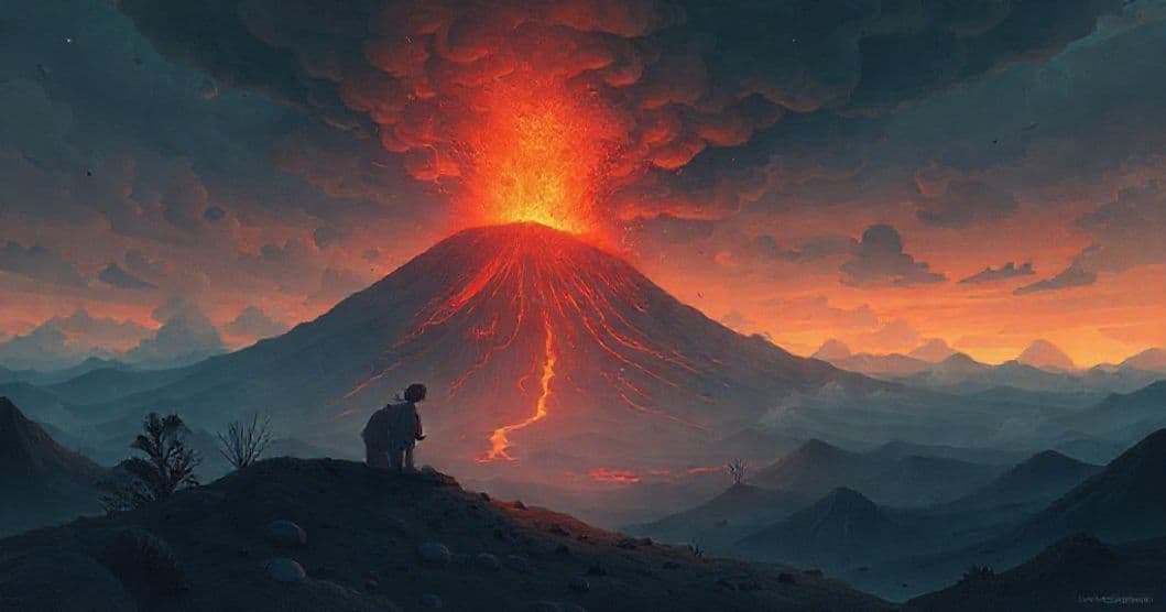 Featured image for The Volcanic Eruption Dream: Unpacking Anxiety, Family, and Existential Fears