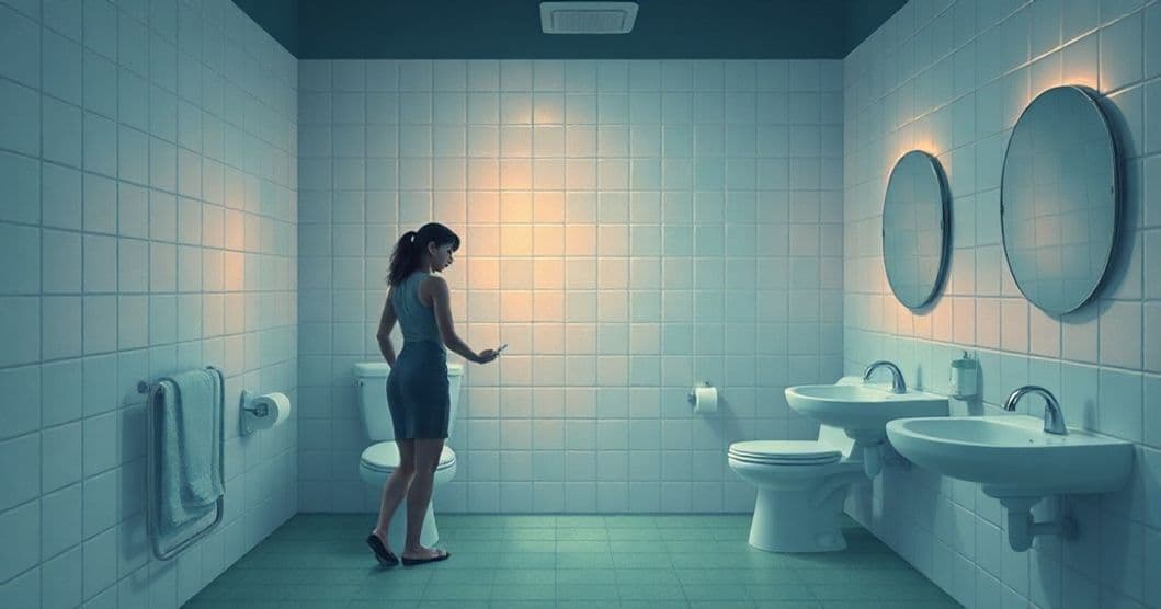 Featured image for Navigating Bathroom Boundaries: A Dream Analysis of Choices and Unresolved Fears