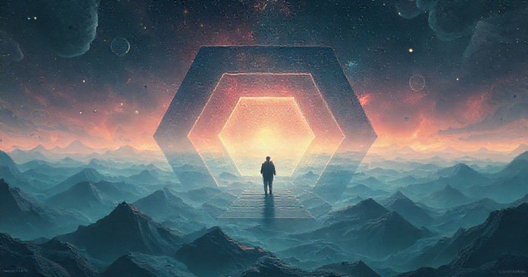 Featured image for Navigating the Hexagonal Unknown: A Dream of Cosmic Wonder and Terror