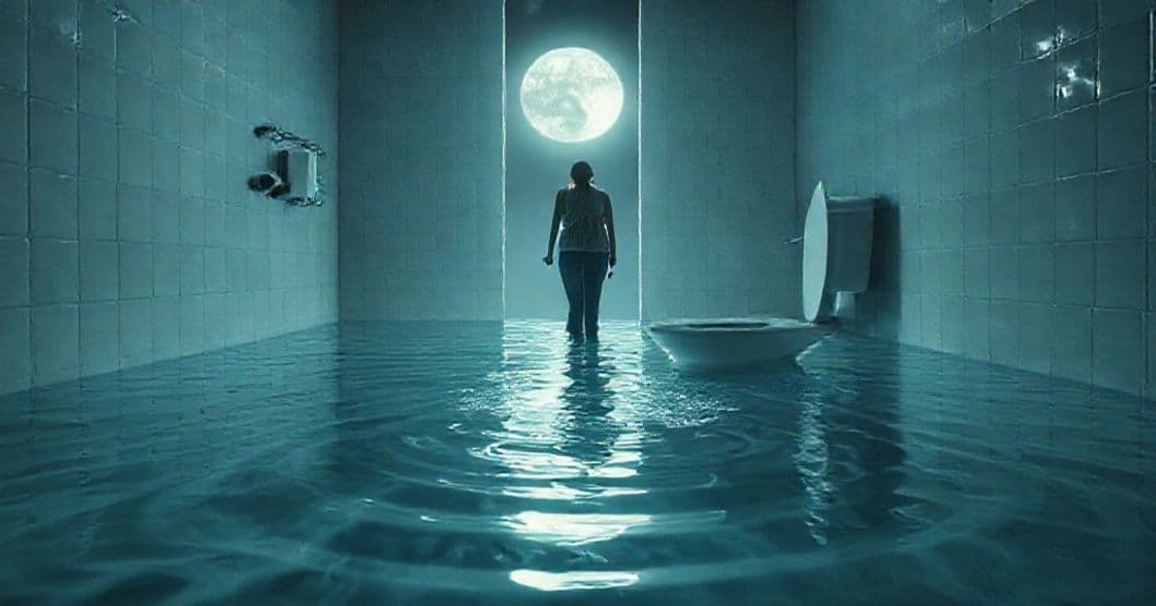 Featured image for Moonlit Toilet Overflow: Why Your Subconscious Whispers Through This Surreal Dream