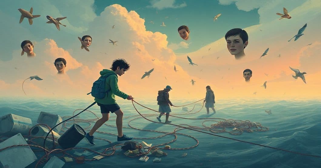 Featured image for Navigating Life’s Tangles: A Dream of Trash, Leashes, and Unfamiliar Faces