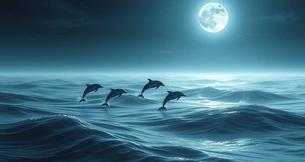 Featured image for The Moonlit Dolphin Wanderer: What Your Subconscious Sees in This Dream