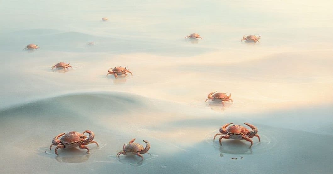 Featured image for The Crab and the Tides: Balancing in Your Dreams