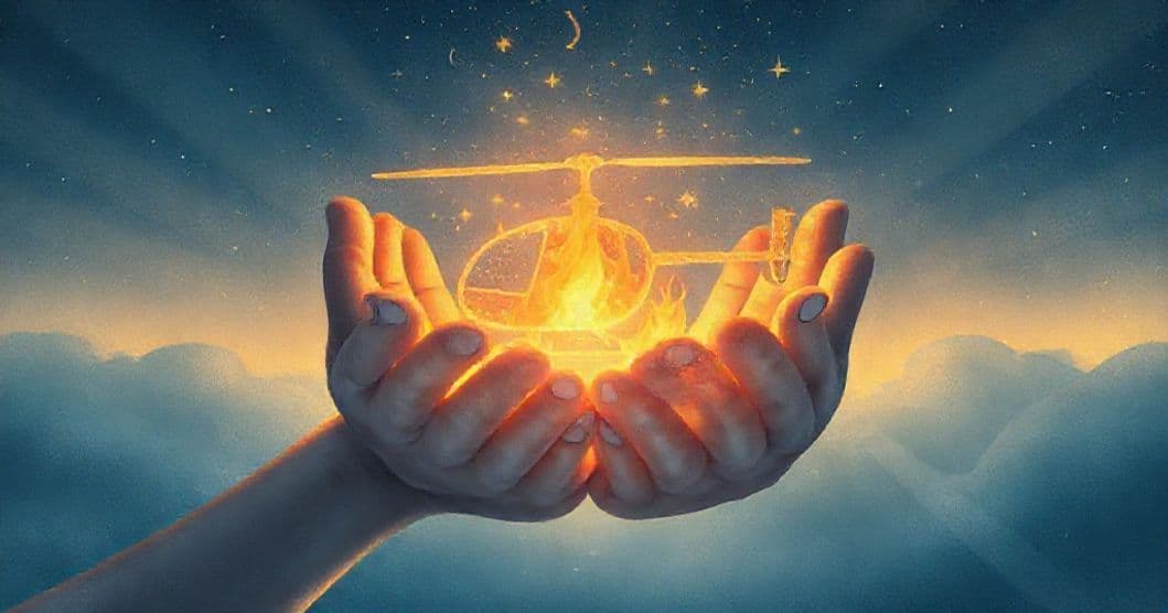 Featured image for Cradling Helicopter Embers: The Hidden Meaning of Dreams with Humming Constellations