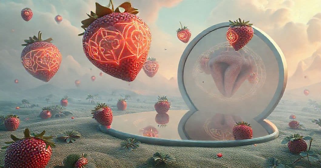 Featured image for Strawberry Sigils in Mirror Dreams: What Your Subconscious is Whispering