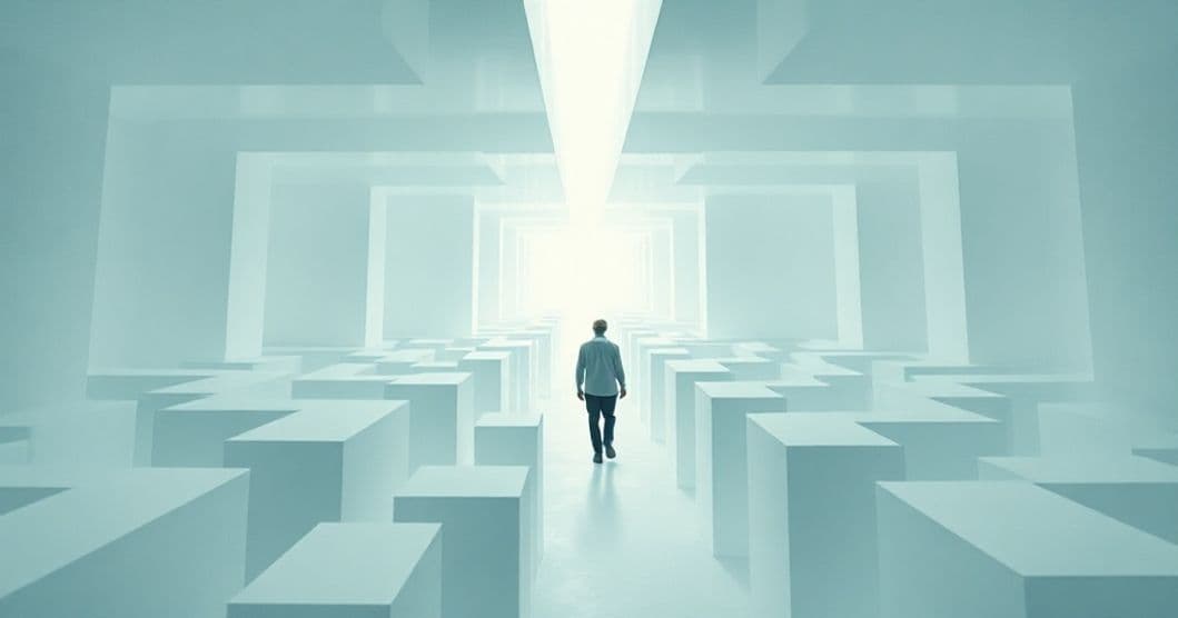 Featured image for Navigating the White Labyrinth: A Recurring Dream of Loss and Identity