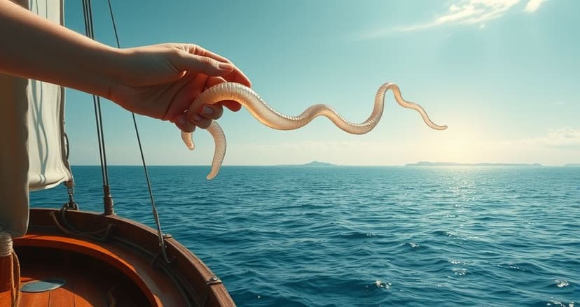 Featured image for Sailing Through Worm Dreams: Unraveling the Symbolism of Pulling Worms from Skin and Shores