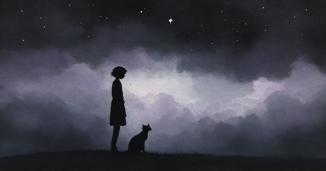 Featured image for Whispers with the Black Cat: The Enigmatic Language of Nighttime Encounters