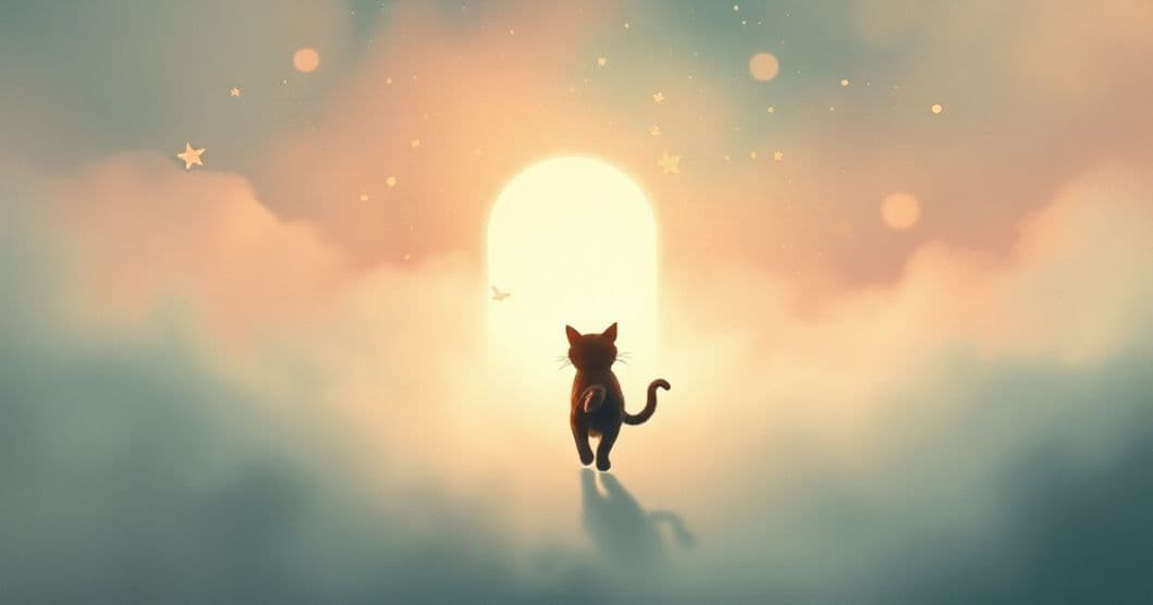Featured image for Chasing the Cat: Decoding Dreams of Feline Doorways and Symbolic Echoes