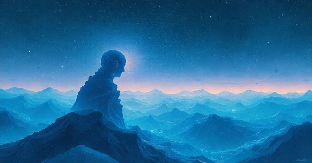 Featured image for The Blue Man’s Enigma: Decoding a Dream of Consciousness and Uncertainty