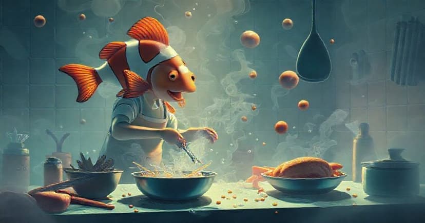 Featured image for Cooking the Uncanny: A Dream of Clownfish, Control, and Domestic Transformation
