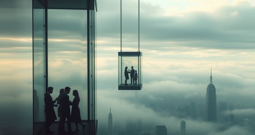 Featured image for Elevator Whispers in the Sky: Decoding Dreams of Shared Secrets and Vertical Journeys