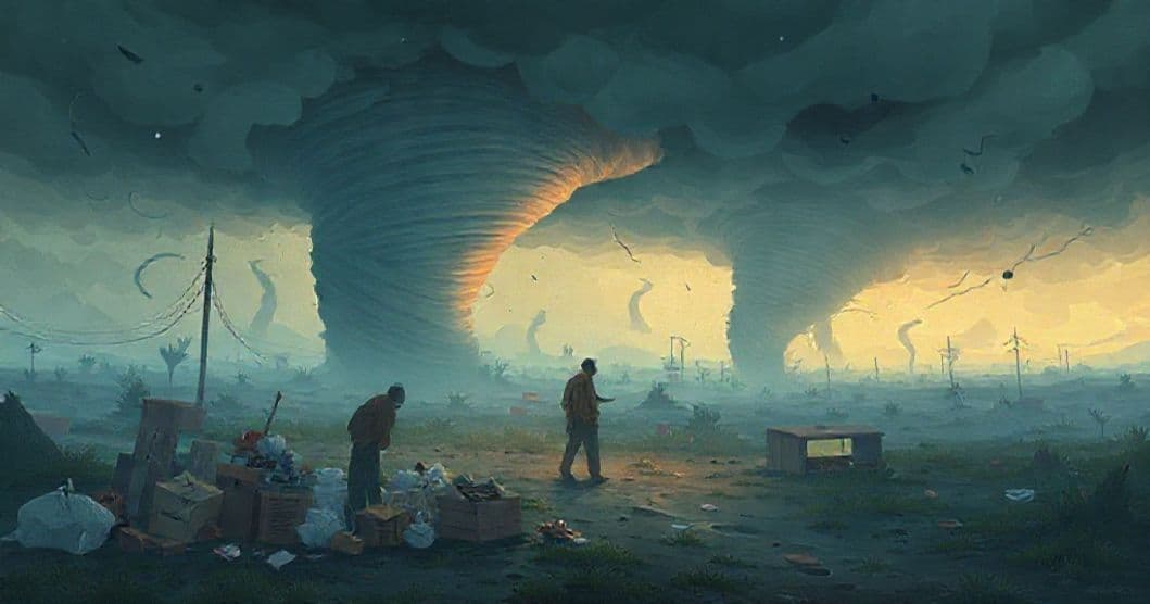 Featured image for Navigating the Storm: A Dream of Tornadoes, Supplies, and Unspoken Loss