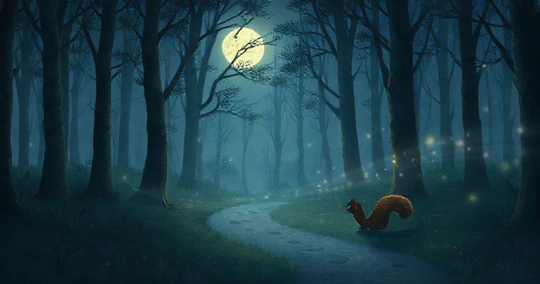 Featured image for The Moonlit Squirrel: What Your Dream of Wandering with a Flickering Squirrel Reveals