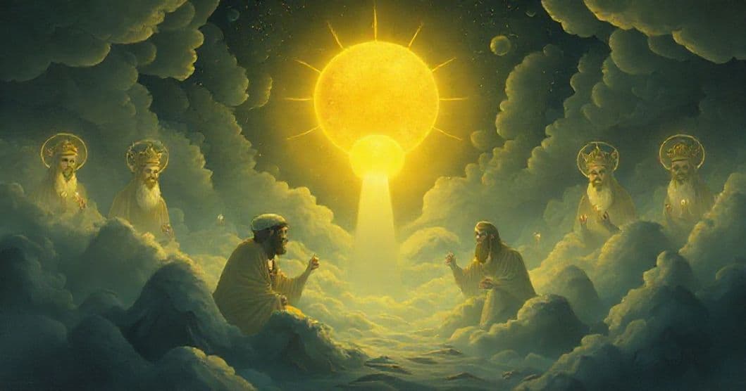 Featured image for The Yellow Orb, the 7 Saints, and the Splitting Headache: A Dream of Protection and Awakening