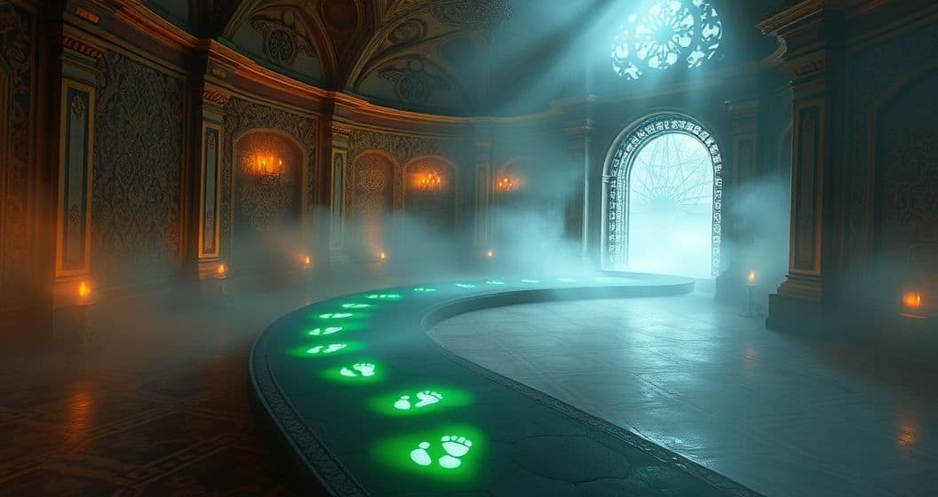 Featured image for The Hidden Path of Parrot Footprints: Unraveling Dreams of Chambers and Guidance