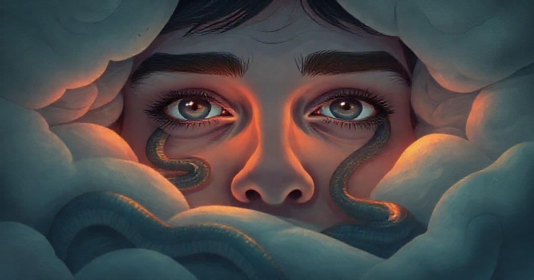 Featured image for Snakes in the Eyes: Unraveling Unresolved Feelings in Dreams