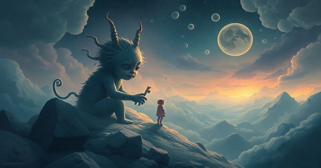 Featured image for Navigating the Unconscious: A Dream of the Monster Baby, Luna, and the Key to Reality