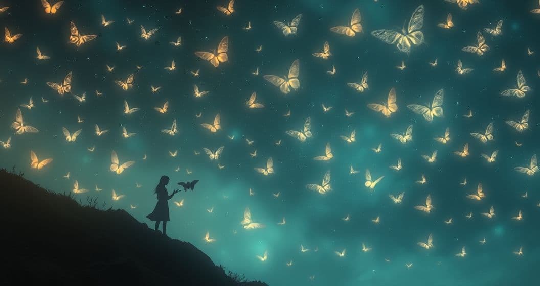 Featured image for Whispers in the Moth Skies: The Symbolism of Dreams with Moths and Secrets