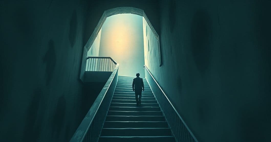 Featured image for Navigating the Staircase of Fear: A Jungian and Freudian Exploration of Recurring Nightmares