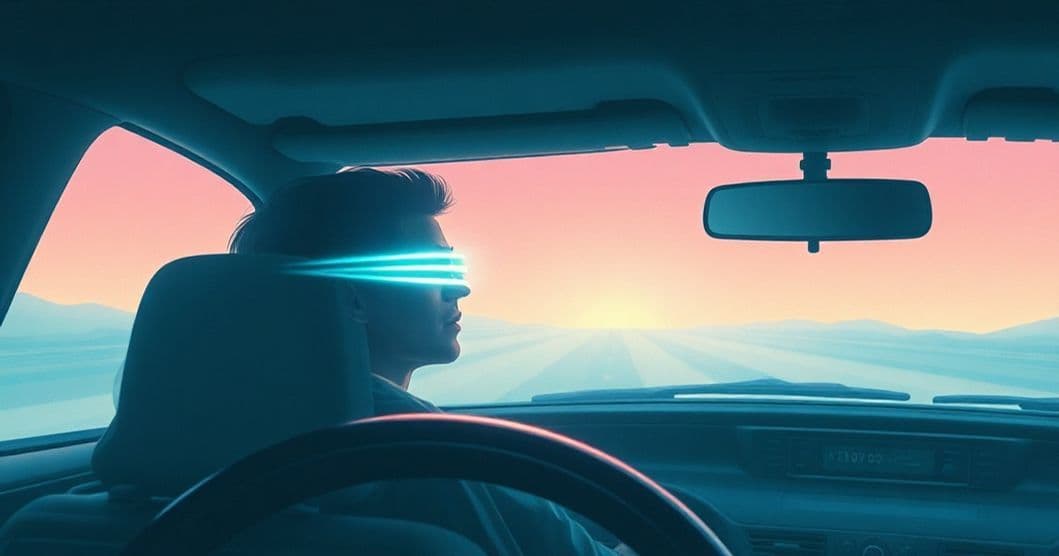 Featured image for The White-Eyed Driver: A Dream of Visual Clarity and Unusual Blindness