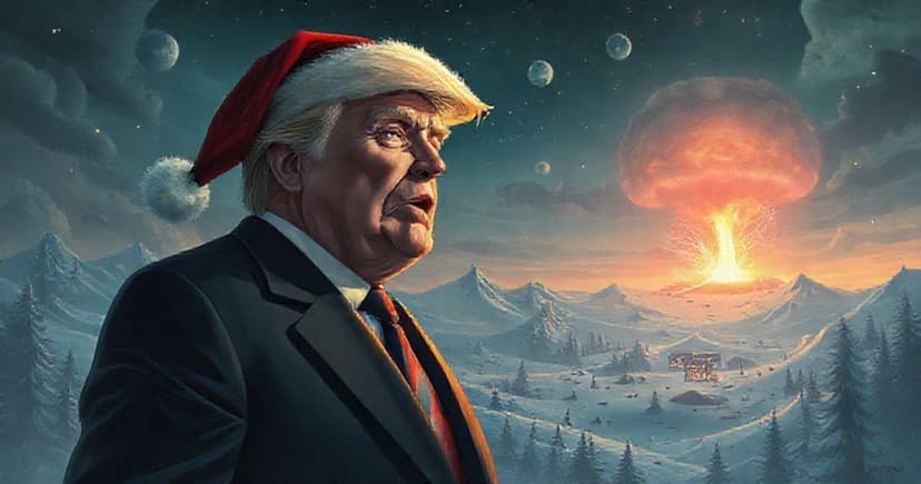 Featured image for The Unhinged President and the Nuke of Santa: A Dream of Power, Innocence, and Inner Turmoil