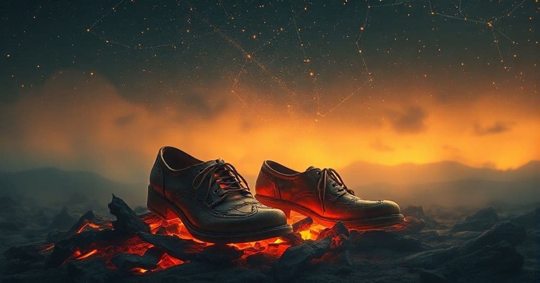 Featured image for Shoes of Embers and Constellations: The Dream of Walking Between Warmth and Wonder