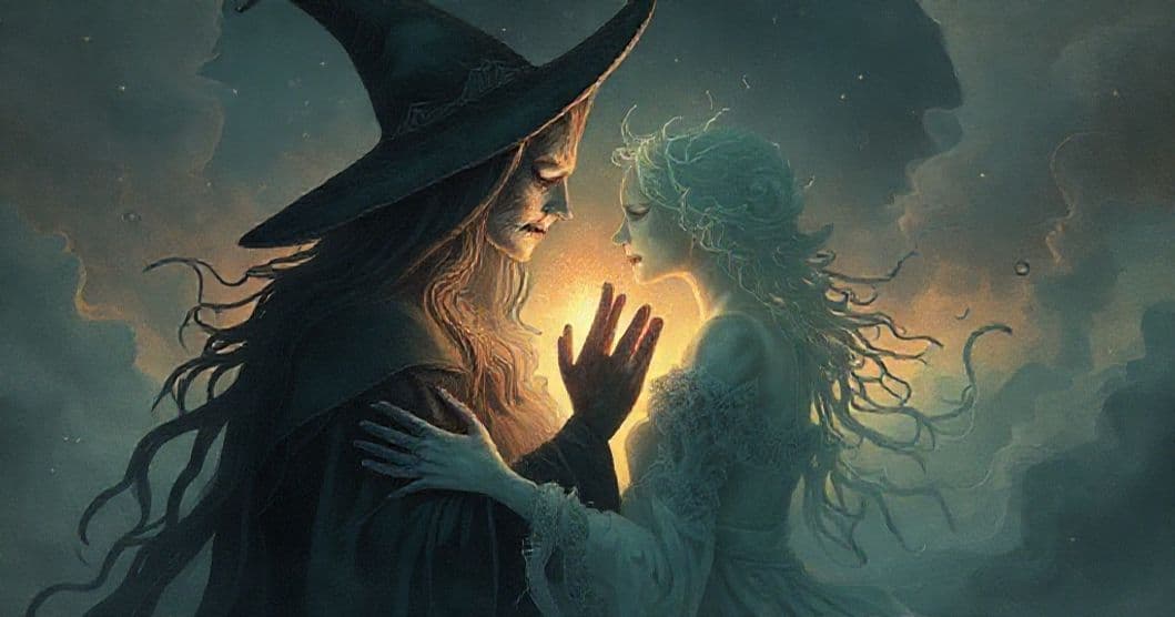 Featured image for The Witch’s Embrace: A Dream of Mortality, Guidance, and Transformed Identity