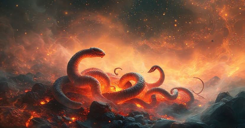 Featured image for Cradling Devil Embers, Worms, and Celestial Hums: Decoding This Enigmatic Dream