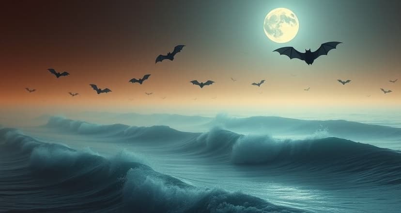 Featured image for Bats and Tides in Dreams: The Subconscious Balance You’re Craving