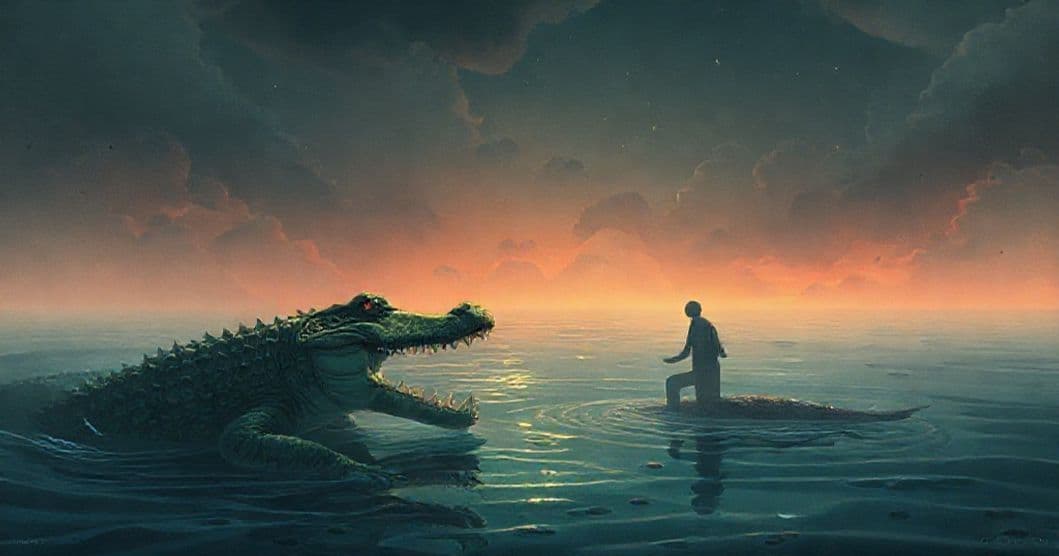 Featured image for The Crocodile’s Paradox: Fear, Boundaries, and the Dean’s Collaboration
