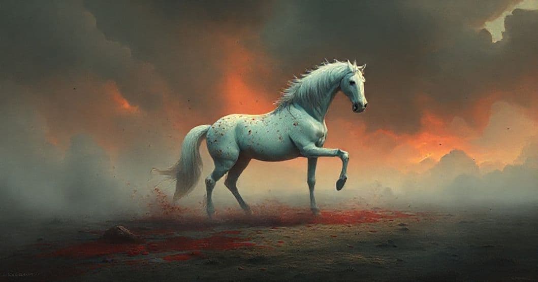 Featured image for Blood, Sacrifice, and the Two-Legged White Horse: Unpacking a Dream of Ritual Fear and Self-Discovery