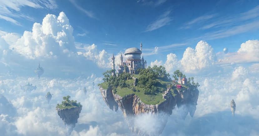 Fallback Dream Image: dream realm with floating islands