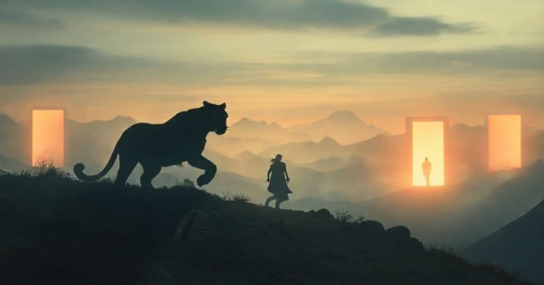 Featured image for The Mountain Lion Doorway: Chasing Echoes in Your Dreams