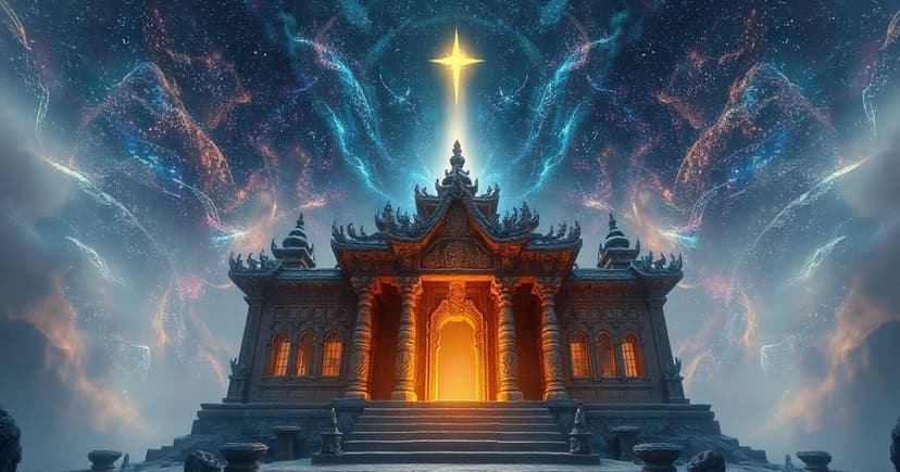 Fallback Dream Image: spiritual dream temple with ancient energy
